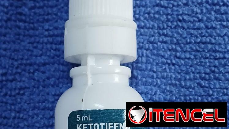 Ketotifeno colirios 5ml FV 03/27 600$