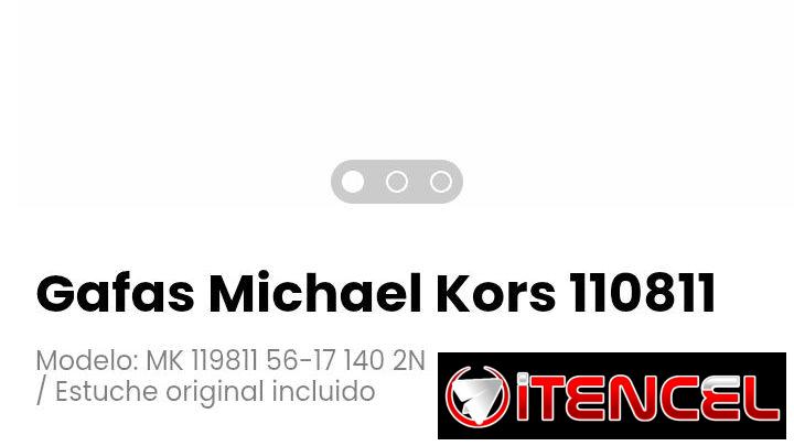 Gafas Michael Kors. Estuche original incluído. De mujer y hombre. Originales