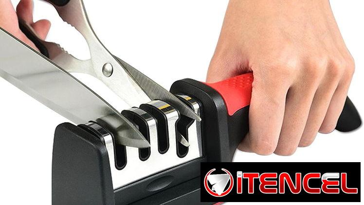 🔪 🔪🔪 AFILADOR DE CUCHILLOS 🔪 🔪 🔪  RAPIDO Y SEGURO – TAMBIEN PARA TIJERAS — 58872360