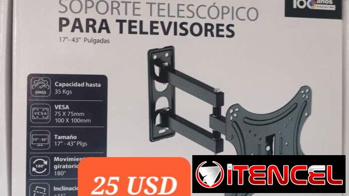 Soporte articulado para TV de 17-43″