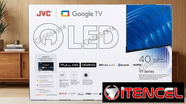 ✨ Smart TV JVC 40 pulgadas QLED