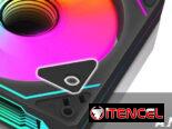 kit  de 6 fanes PWM ARGB de 120 mm para chasis con caja controladora  y control remoto new 52815418