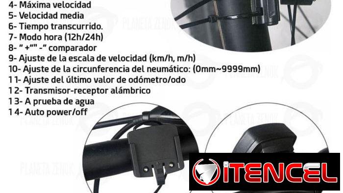 Mini Computadora para bicicleta! Tenga pleno control de su destino y actividad en tiempo real!!