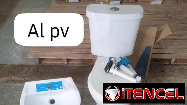 Juego sanitarios y lavamanos, calidad importadas, mensajería incluída