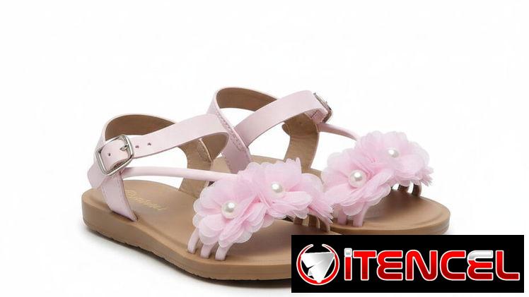 Bellas sandalias rosadas
