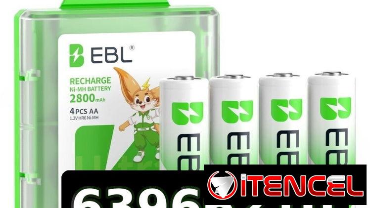 Pilas AA recargables