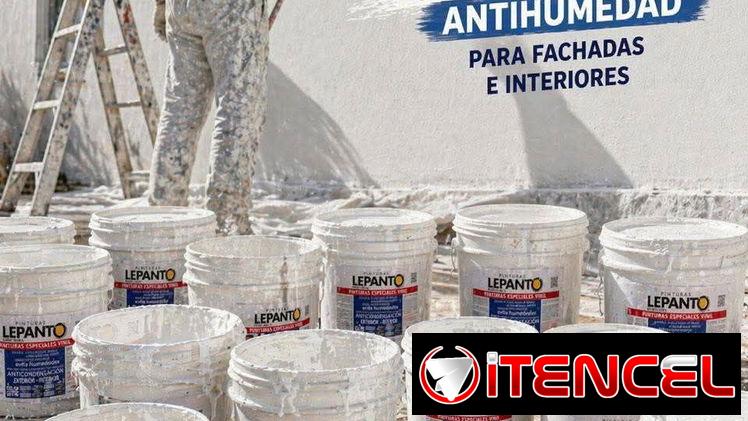 PINTURA VINIL ANTIHUMEDAD PARA EXTERIORES Y INTERIORES DE GAMA ALTA