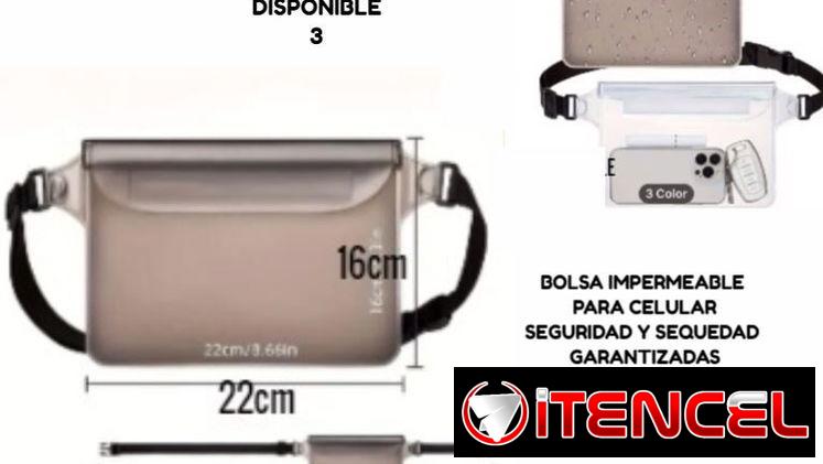 BALSAS-FLOTADORES-PELOTAS-FUNDAS PARA CELL IMPERMEABLE