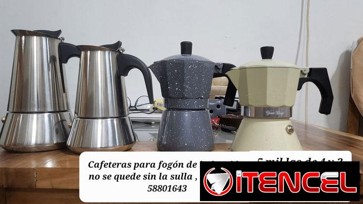 CAFETERAS FUNCIONAL PARA FOGONES DE INDUCCIÓN