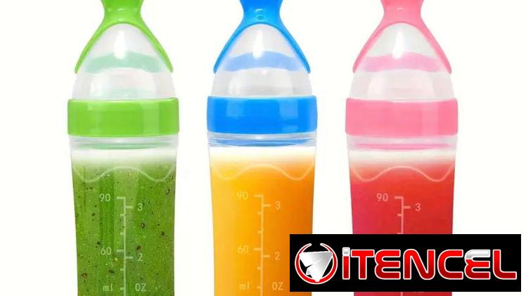 Cuchara biberón de bebe
