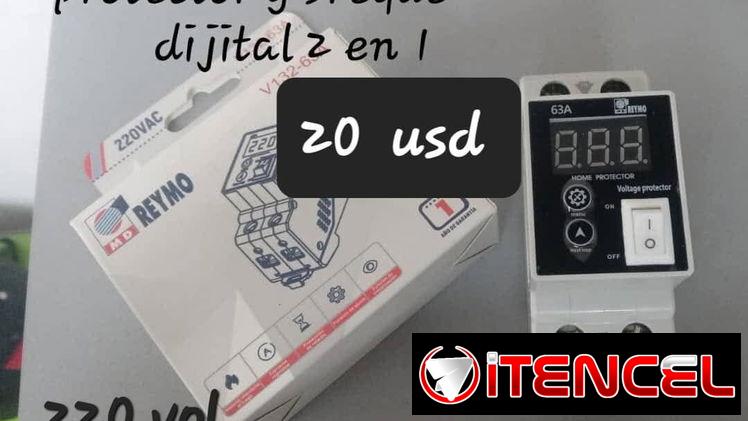 Protector de voltaje de 220v y breque