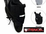 Casco para motorista y capas