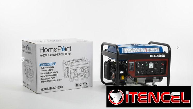 Planta Eléctrica Home Point 4000W*OFERTA*