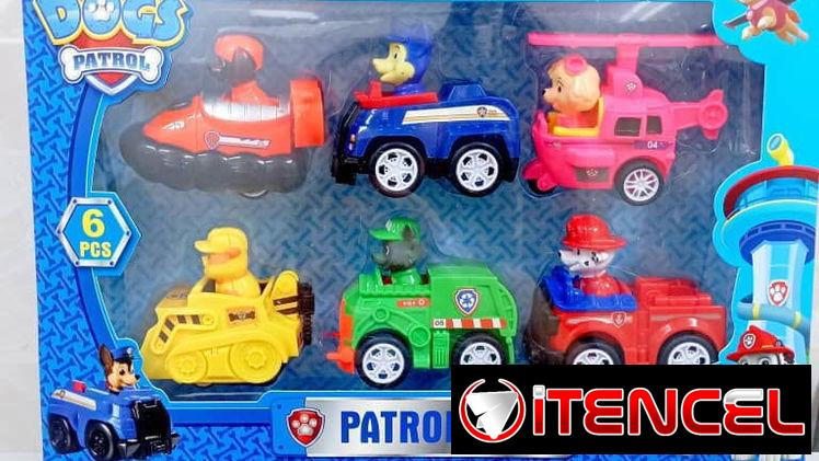 Carritos paw patrol