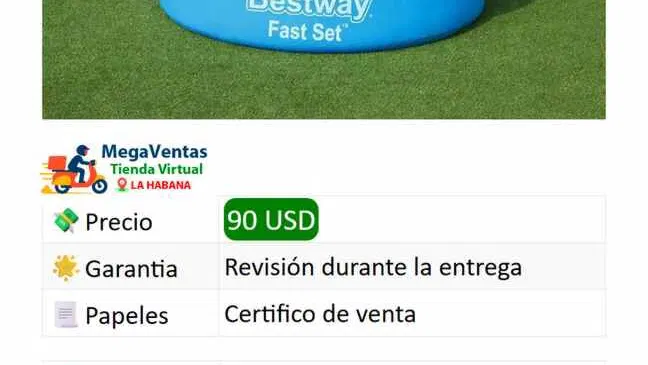 Piscina 940 litros
