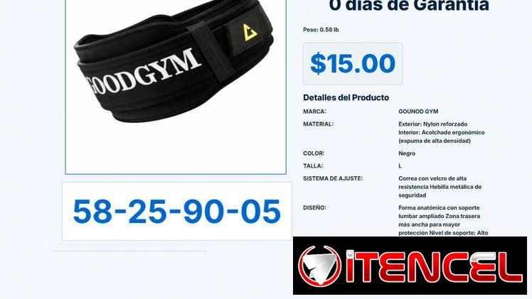 CINTURÓN DE ENTRENAMIENTO PARA GIMNASIO VPT#