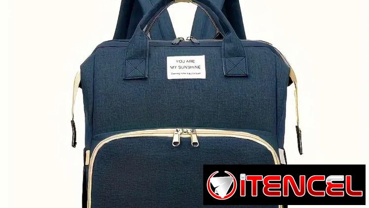 Mochila pañales con cambiador