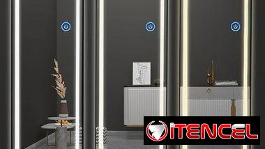 Espejos con luz led