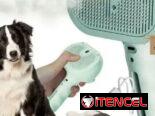 MASCOTAS🉐CEPILLOS DE VAPOR ELECTRICO PARA PERROS Y GATOS