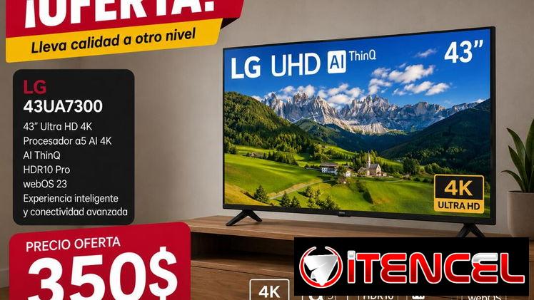 Televisores, Smart tv LG de excelente calidad
