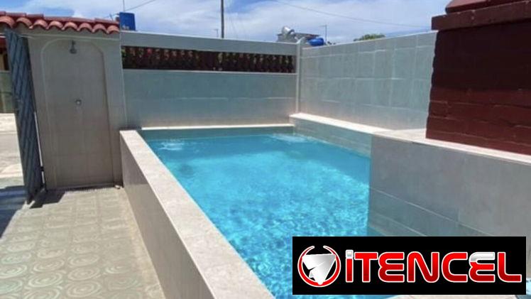 Renta de Casa con piscina en Guanabo, a 2 cuadras del mar