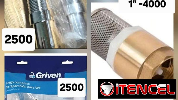 Todo en PLOMERÍA👇Nuevo de la mejor calidad y a excelente precio