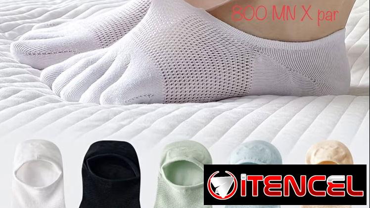 🚨 Medias cortas de mujer. Medias 5 dedos. Calcetines cómodo 💰