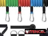 Ligas de Resistencia Crossfit. Incluye bolsa para su fácil transportación en 14 usd. Nuevas