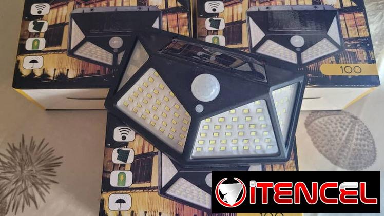 🔆Lámpara Solar de Pared Exterior con Sensor de Movimiento