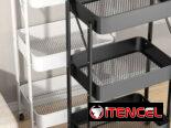 🛒 Carrito Organizador Plegable con Ruedas. Diseño práctico, hermoso y funcional. Escríbeme al WhatsApp 56249037