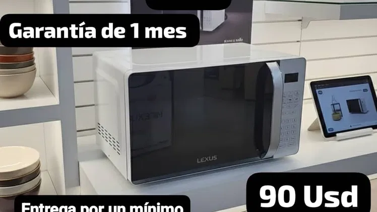 Microwave Milexus 20 Lt, Garantía de 1 mes, Entrega por un mínimo costo adicional para toda La Habana