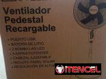 Ventilador Recargable incluye panel solar