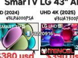 Tv 43″ LG con 6 meses de garantía y más (factura y mensajería) 53220916