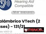 Inalámbrico VTech (2 Bases) – 131/21. Incluye 2 bases y 2 auriculares. Nuevo