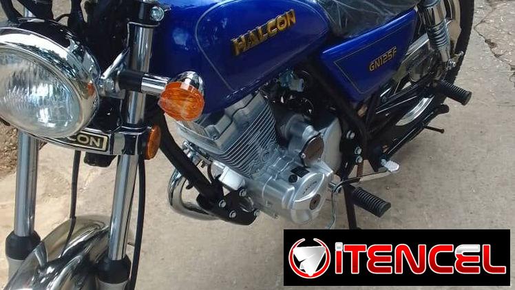 Moto de combustion Halcón GN 125 f del año 2026 con chapa circulación y certifico todo nuevo como se ve en las fotos