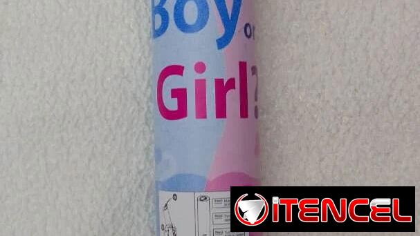 Cañon de Confetis Revelación de Sexo para Niñas(TPEx)