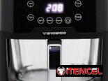 Freidora Eléctrica Inteligente Wynwood Vega Panel Táctil – 1200W, Color Negra Precio 85 USD Transporte Incluido