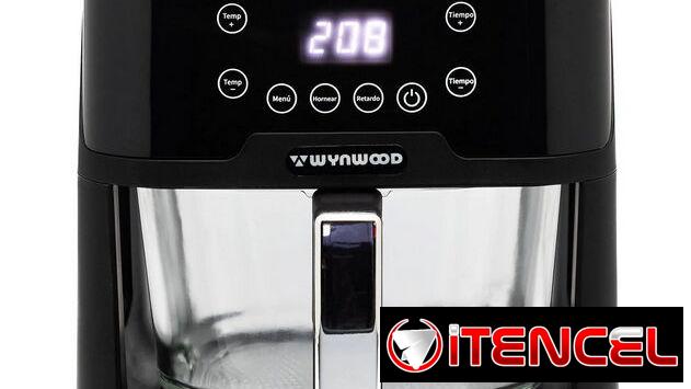 Freidora Eléctrica Inteligente Wynwood Vega Panel Táctil – 1200W, Color Negra Precio 85 USD Transporte Incluido