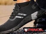 KGJIANDA Zapatos de punta de acero para hombre No. 37 NUEVOS