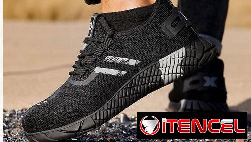 KGJIANDA Zapatos de punta de acero para hombre No. 37 NUEVOS