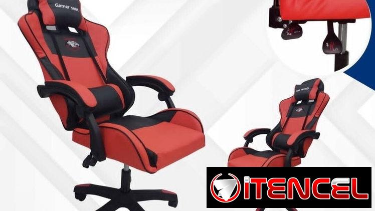 Sillas gaming sin reposapies,con espaldar reclinable,nueva