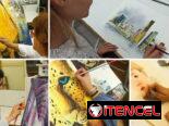 Clases de Pintura en lienzo para jóvenes y adultos