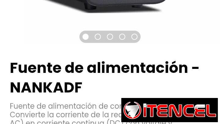 Fuente de alimentación – NANKADF. Corriente de salida máx: 30V – 10A (300W)