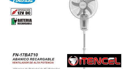 VENTILADORES RECARGABLES, DE PIE Y DE PARED VARIOS