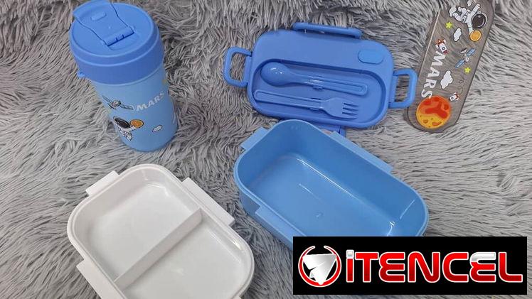 Set de lonchera para niños con pomo