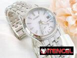 CITIZEN ECODRIVE CORSO (EV1030-57D) DE MUJER CON ESFERA DE NACAR , 36MM EN ACERO INOXIDABLE , NUEVO A ESTRENAR  58049738