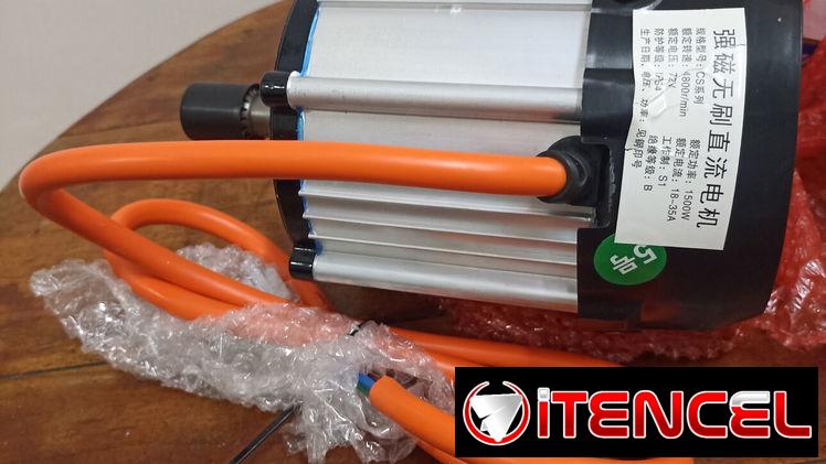 Motor de triciclo eléctrico de 72v 1500w nuevo