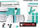 Glucómetro con 50 tiras y 50 lancetas