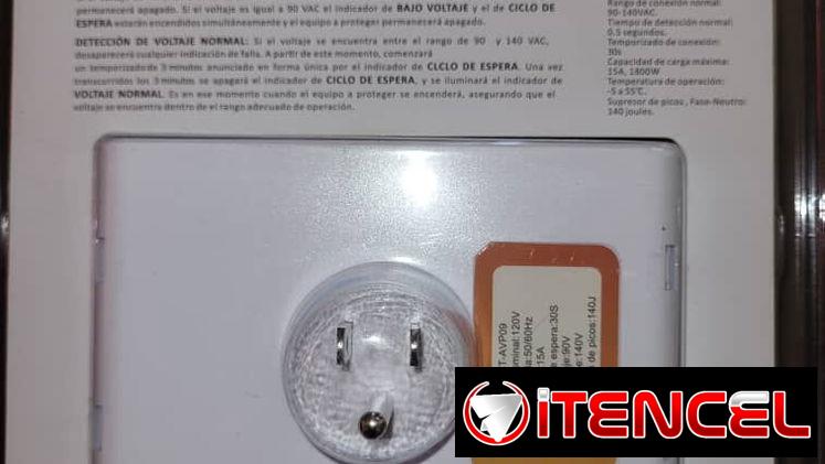 ‼️‼️‼️PROTECTORES DE VOLTAJE  110 V. ENCHUFLE LATERAL PARA CONEXIÓN DE HASTA 3 EQUIPOS‼️‼️‼️