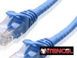 Cable de Red UTP CAT 6 RJ45 de 3 Metros Marca EXCEL Color Azul Nuevo Sellado en 2500 CUP